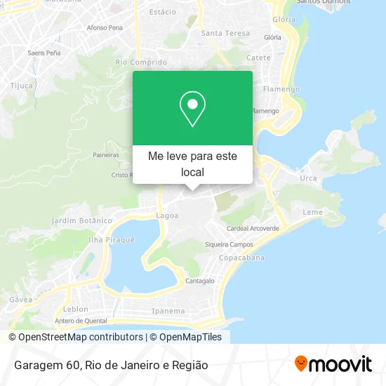 Garagem 60 mapa