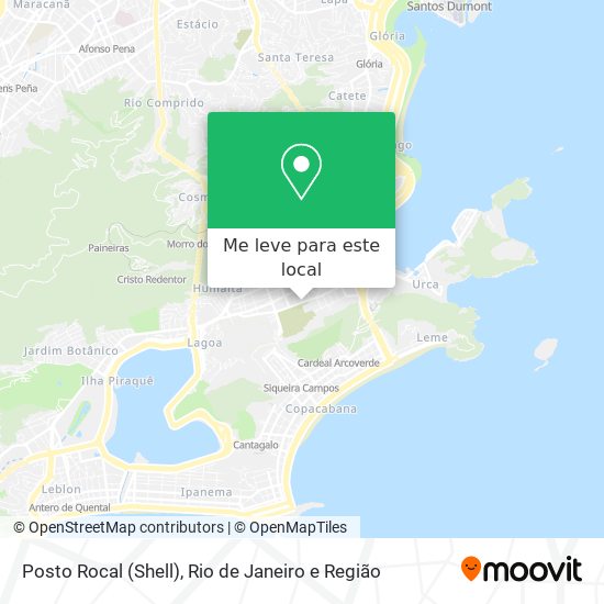 Posto Rocal (Shell) mapa