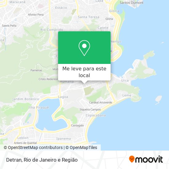 Detran mapa