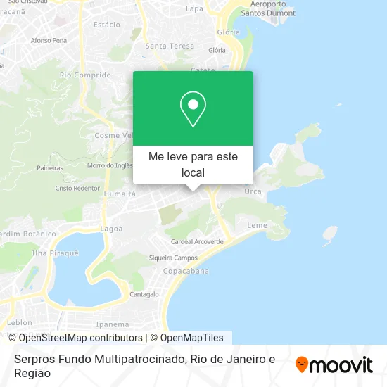 Serpros Fundo Multipatrocinado mapa