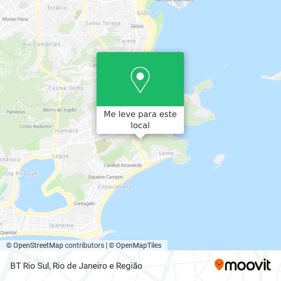 BT Rio Sul mapa