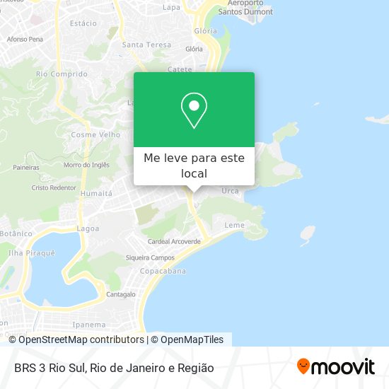 BRS 3 Rio Sul mapa