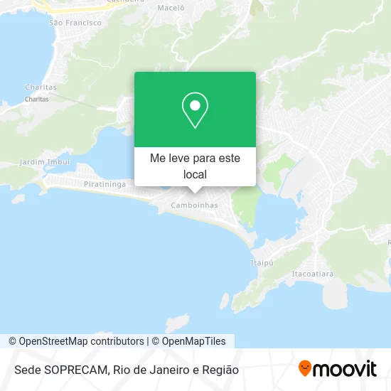 Sede SOPRECAM mapa