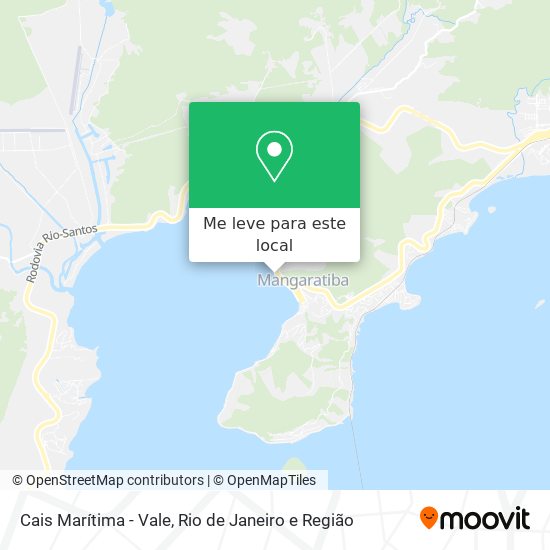 Cais Marítima - Vale mapa