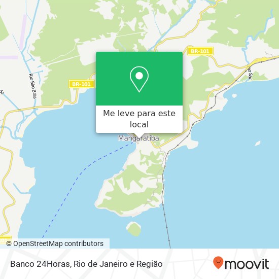 Banco 24Horas mapa