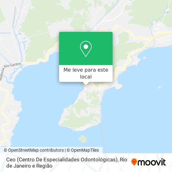 Ceo (Centro De Especialidades Odontológicas) mapa