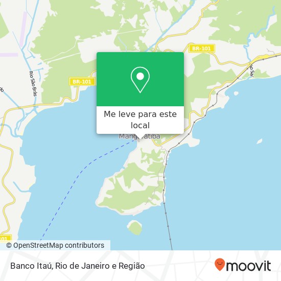 Banco Itaú mapa