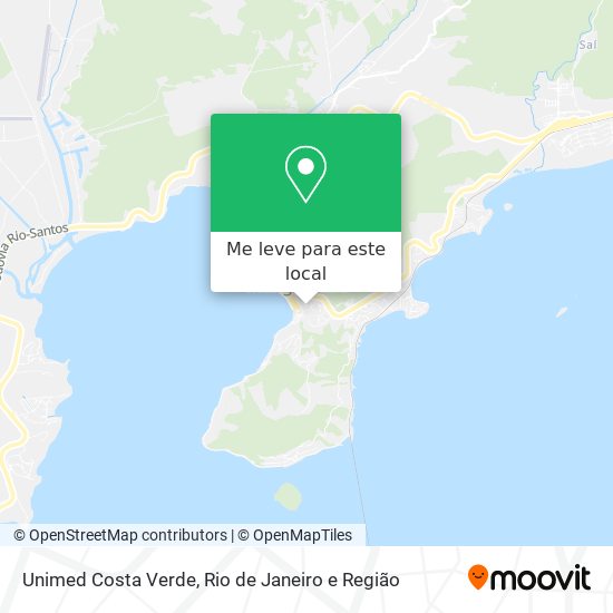 Unimed Costa Verde mapa