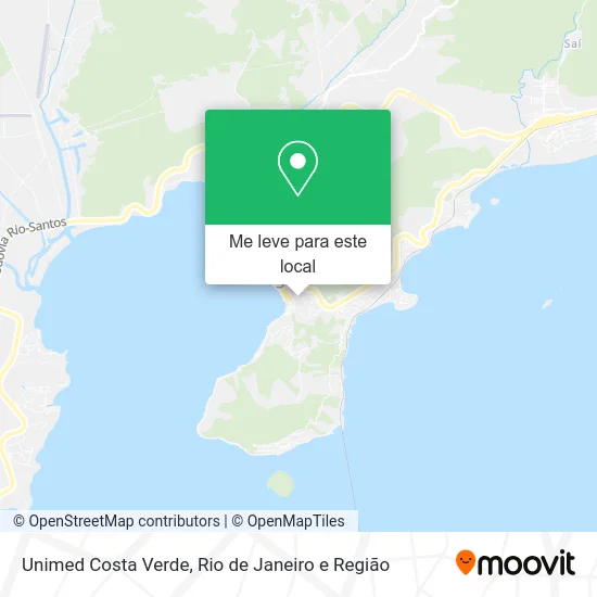 Unimed Costa Verde mapa
