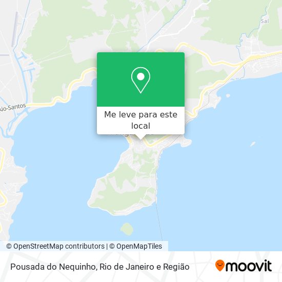 Pousada do Nequinho mapa