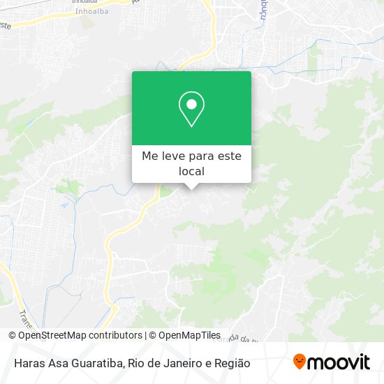 Haras Asa Guaratiba mapa