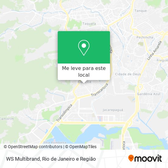WS Multibrand mapa