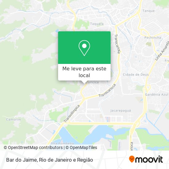 Bar do Jaime mapa