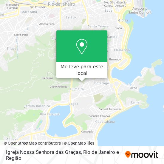 Igreja Nossa Senhora das Graças mapa