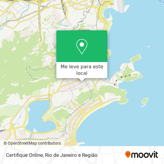 Certifique Online mapa