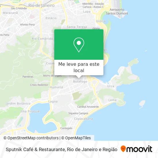 Sputnik Café & Restaurante mapa