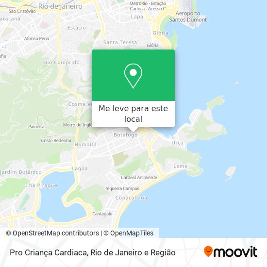 Pro Criança Cardiaca mapa