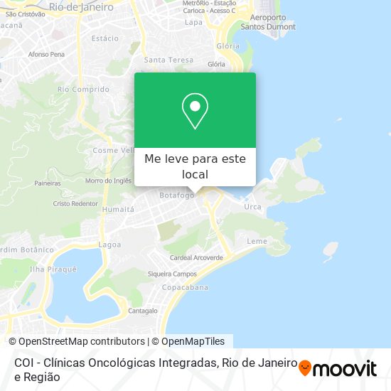 COI - Clínicas Oncológicas Integradas mapa