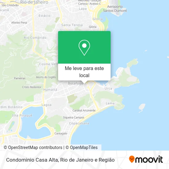 Condominio Casa Alta mapa