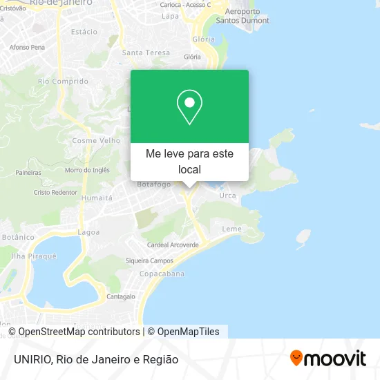 UNIRIO mapa