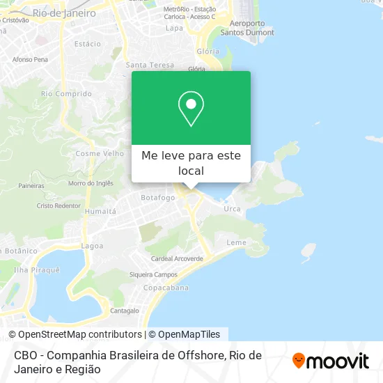 CBO - Companhia Brasileira de Offshore mapa
