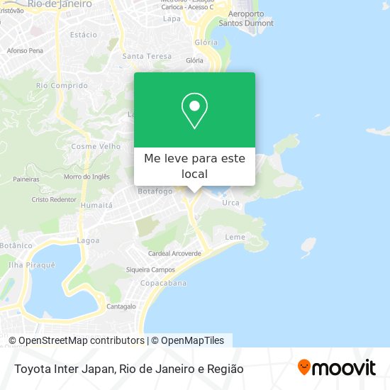 Toyota Inter Japan mapa