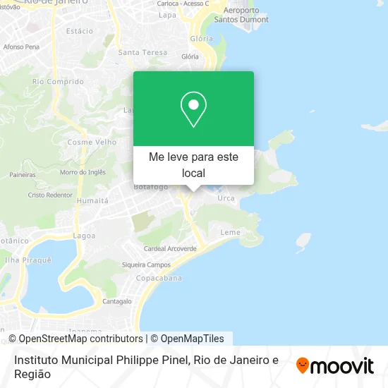 Instituto Municipal Philippe Pinel mapa
