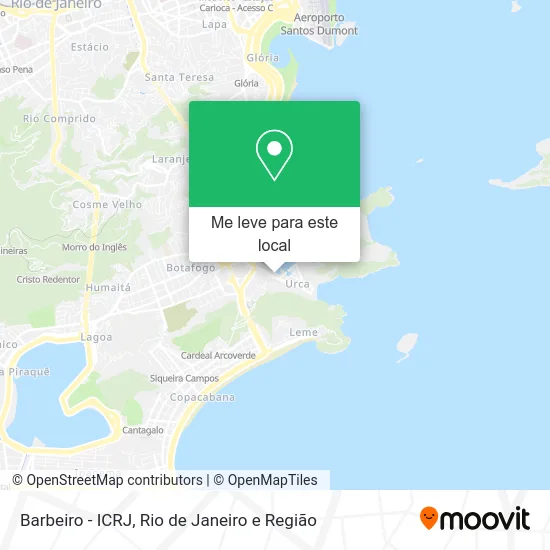 Barbeiro - ICRJ mapa