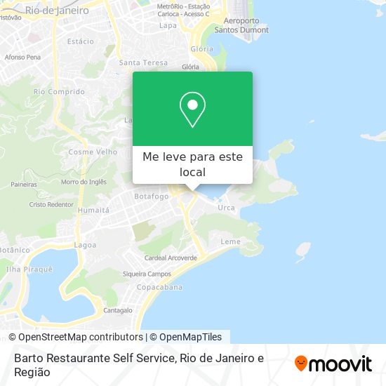 Barto Restaurante Self Service mapa