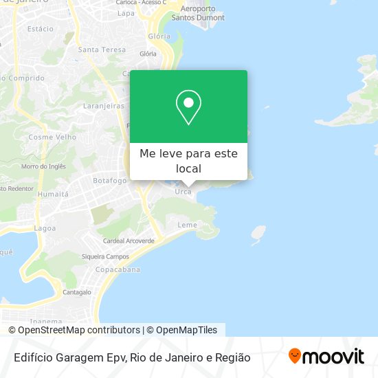 Edifício Garagem Epv mapa