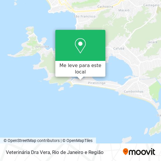 Veterinária Dra Vera mapa