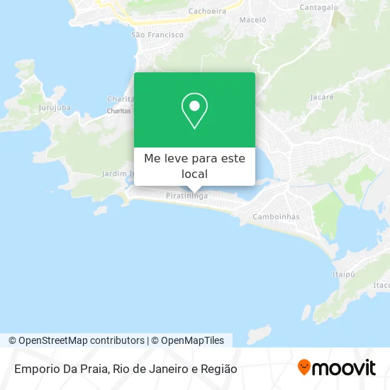 Emporio Da Praia mapa