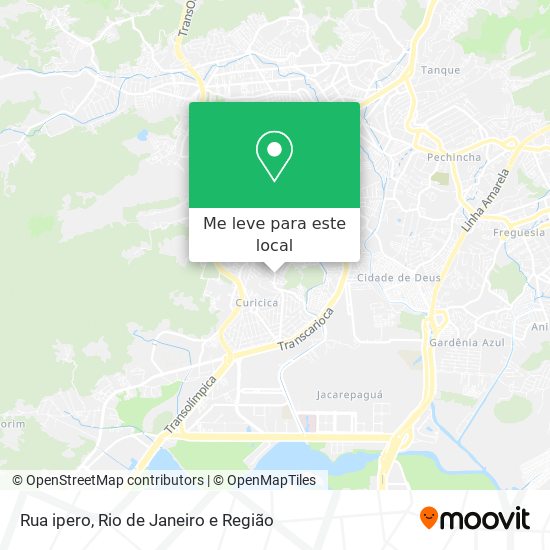 Rua ipero mapa