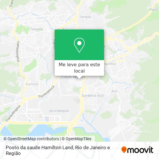 Posto da saude Hamilton Land mapa