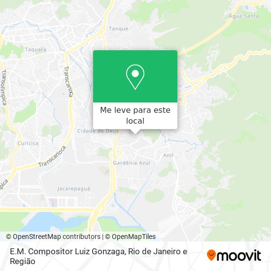 E.M. Compositor Luiz Gonzaga mapa