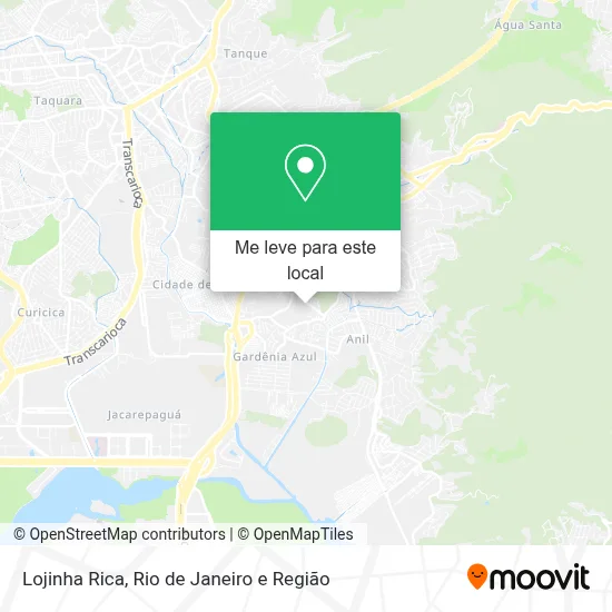 Lojinha Rica mapa