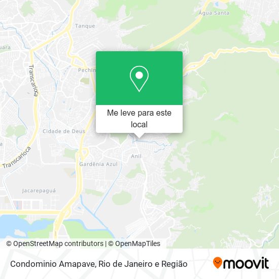 Condominio Amapave mapa