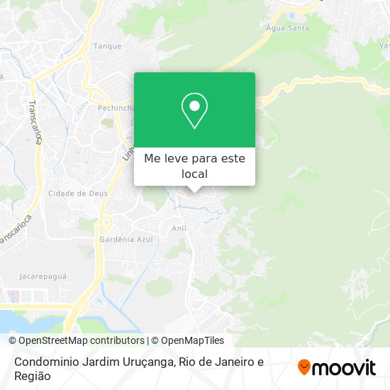 Condominio Jardim Uruçanga mapa