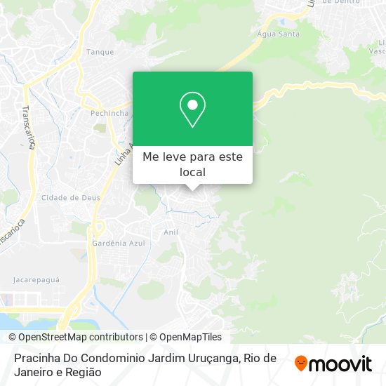Pracinha Do Condominio Jardim Uruçanga mapa