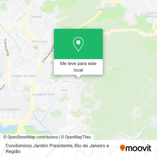 Condominio Jardim Presidente mapa