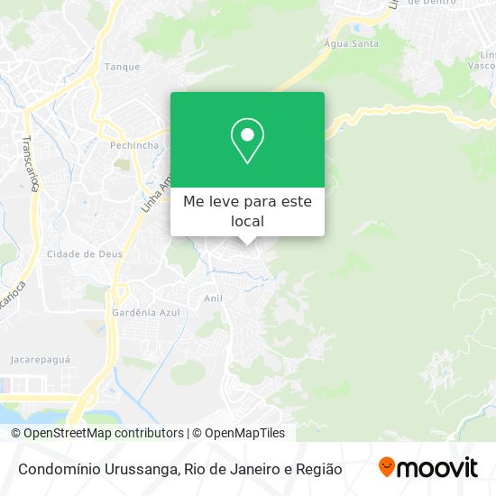 Condomínio Urussanga mapa