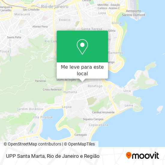 UPP Santa Marta mapa