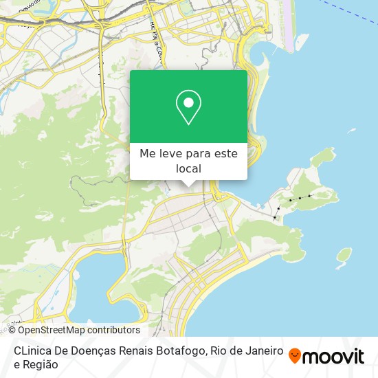 CLinica De Doenças Renais Botafogo mapa
