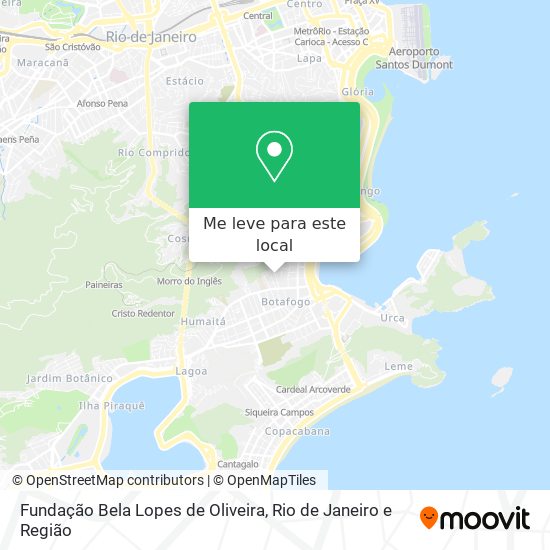 Fundação Bela Lopes de Oliveira mapa