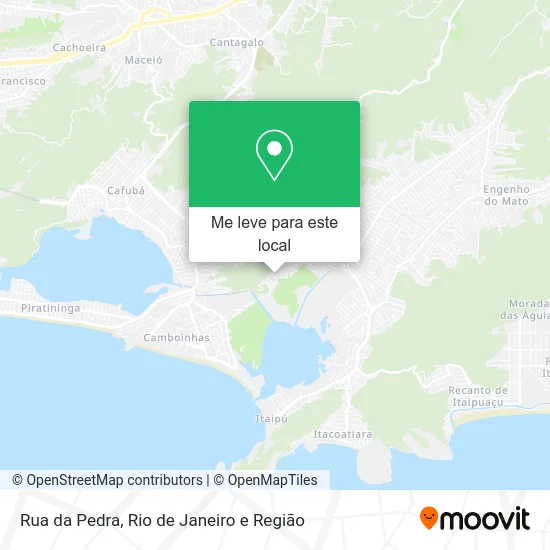 Rua da Pedra mapa