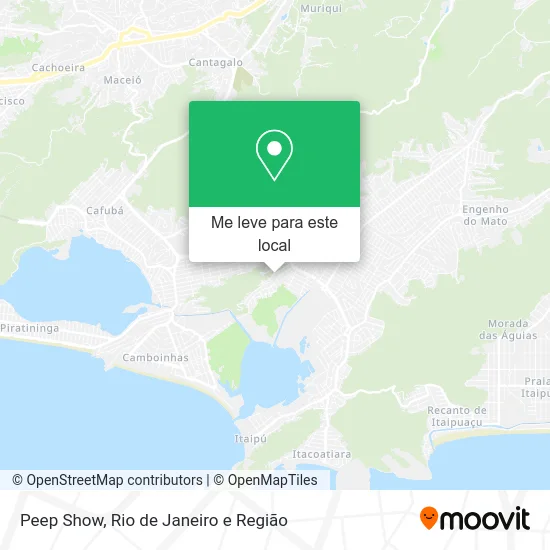 Peep Show mapa