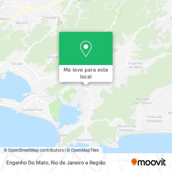 Engenho Do Mato mapa