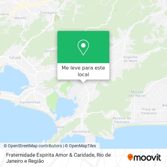 Fraternidade Espírita Amor & Caridade mapa