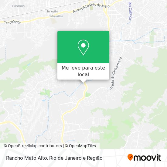 Rancho Mato Alto mapa