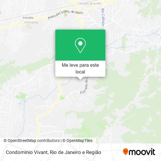 Condomínio Vivant mapa